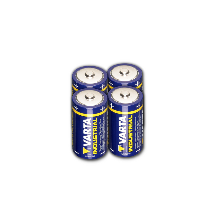 SET VAN 4 ALKALINE BATTERIJEN